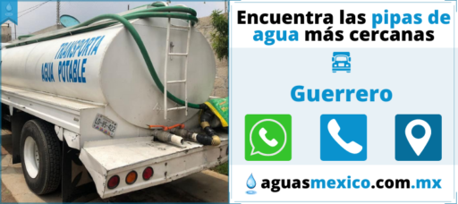 pipas de agua en Guerrero