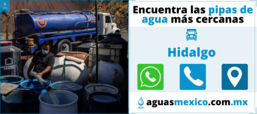 pipas de agua en Hidalgo